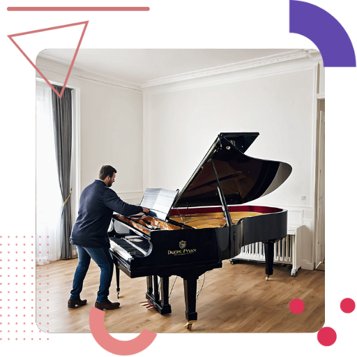 piano professioneel laten verhuizen door Verhuisservice Nederland